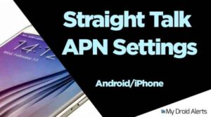 Straight Talk APN settings