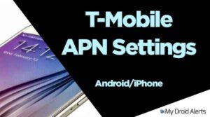 T-Mobile APN settings