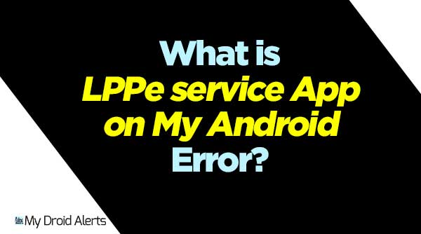what is LPPe service app