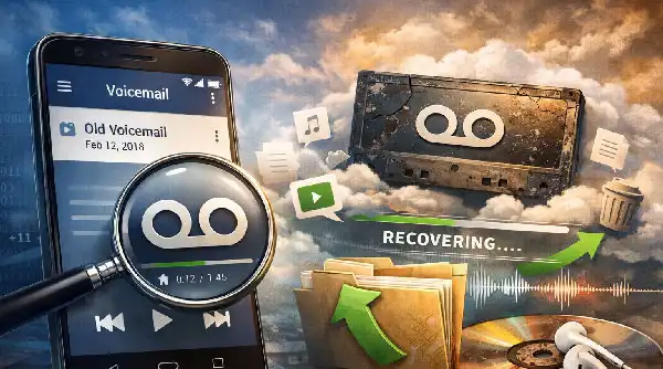 Retrieve Old Voicemail on Android