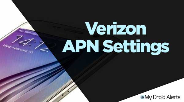 verizon apn settings